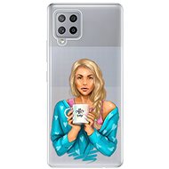 iSaprio Coffe Now - Blonde for Samsung Galaxy A42 - Phone Cover