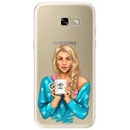 iSaprio Coffe Now - Blonde for Samsung Galaxy A5 (2017) - Phone Cover