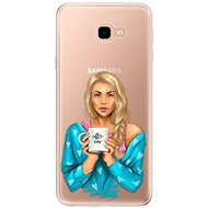 iSaprio Coffee Now - Blonde for Samsung Galaxy J4+ - Phone Cover