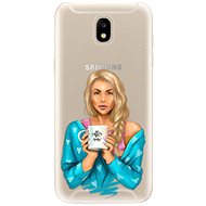 iSaprio Coffe Now - Blonde for Samsung Galaxy J5 (2017) - Phone Cover