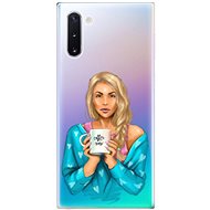 iSaprio Coffe Now - Blond for Samsung Galaxy Note 10 - Phone Cover