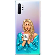 iSaprio Coffe Now - Blonde for Samsung Galaxy Note 10+ - Phone Cover