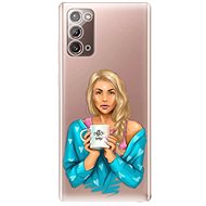 iSaprio Coffee Now - Blond for Samsung Galaxy Note 20 - Phone Cover