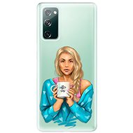 iSaprio Coffee Now - Blonde for Samsung Galaxy S20 FE - Phone Cover