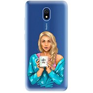 iSaprio Coffe Now - Blond for Xiaomi Redmi 8A - Phone Cover