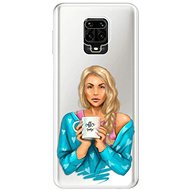 iSaprio Coffe Now - Blond for Xiaomi Redmi Note 9 Pro - Phone Cover