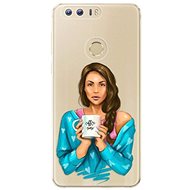 iSaprio Coffe Now - Brunette for Honor 8 - Phone Cover