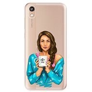iSaprio Coffe Now - Brunette for Honor 8S - Phone Cover