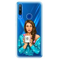 iSaprio Coffee Now - Brunette for Honor 9X - Phone Cover