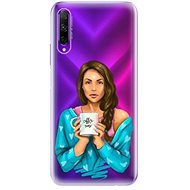 iSaprio Coffe Now - Brunette for Honor 9X Pro - Phone Cover