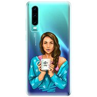 iSaprio Coffe Now - Brunette for Huawei P30 - Phone Cover