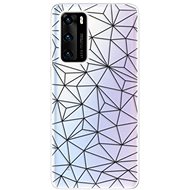 iSaprio Abstract Triangles for Huawei P40 - Phone Cover