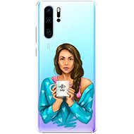 iSaprio Coffee Now - Brunette for Huawei P30 Pro - Phone Cover