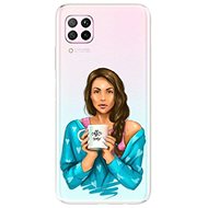 iSaprio Coffe Now - Brunette for Huawei P40 Lite - Phone Cover