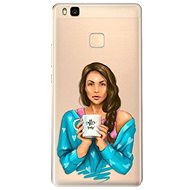 iSaprio Coffee Now - Brunette for Huawei P9 Lite - Phone Cover