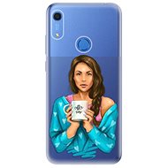 iSaprio Coffe Now - Brunette for Huawei Y6s - Phone Cover