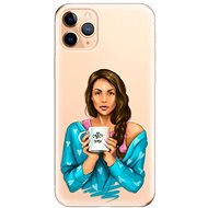 iSaprio Coffee Now - Brunette for iPhone 11 Pro Max - Phone Cover