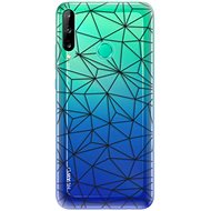 iSaprio Abstract Triangles for Huawei P40 Lite E - Phone Cover