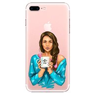 iSaprio Coffe Now - Brunette for iPhone 7 Plus / 8 Plus - Phone Cover