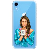 iSaprio Coffe Now - Brunette for iPhone Xr - Phone Cover
