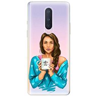 iSaprio Coffee Now - Brunette for OnePlus 8 - Phone Cover