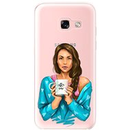 iSaprio Coffe Now - Brunette for Samsung Galaxy A3 2017 - Phone Cover