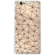iSaprio Abstract Triangles for Huawei P9 Lite - Phone Cover