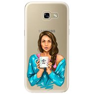iSaprio Coffee Now - Brunette for Samsung Galaxy A5 (2017) - Phone Cover