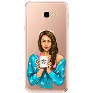 iSaprio Coffe Now - Brunette for Samsung Galaxy J4+ - Phone Cover