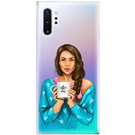 iSaprio Coffe Now - Brunette for Samsung Galaxy Note 10+ - Phone Cover