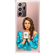 iSaprio Coffee Now - Brunette for Samsung Galaxy Note 20 Ultra - Phone Cover