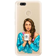 iSaprio Coffee Now - Brunette for Xiaomi Mi A1 - Phone Cover