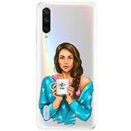 iSaprio Coffe Now - Brunette for Xiaomi Mi A3 - Phone Cover