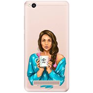 iSaprio Coffe Now - Brunette for Xiaomi Redmi 4A - Phone Cover