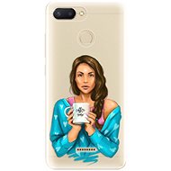 iSaprio Coffe Now - Brunette for Xiaomi Redmi 6 - Phone Cover