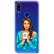 iSaprio Coffe Now - Brunette for Xiaomi Redmi 7 - Phone Cover