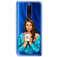 iSaprio Coffee Now - Brunette for Xiaomi Redmi 8 - Phone Cover