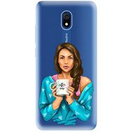 iSaprio Coffe Now - Brunette for Xiaomi Redmi 8A - Phone Cover