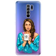 iSaprio Coffe Now - Brunette for Xiaomi Redmi 9 - Phone Cover