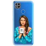 iSaprio Coffe Now - Brunette for Xiaomi Redmi 9C - Phone Cover