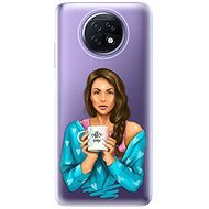 iSaprio Coffe Now - Brunette for Xiaomi Redmi Note 9T - Phone Cover