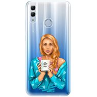 iSaprio Coffee Now - Redhead for Honor 10 Lite - Phone Cover