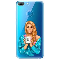 iSaprio Coffee Now - Redhead for Honor 9 Lite - Phone Cover