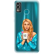iSaprio Coffe Now - Redhead for Honor 9X Lite - Phone Cover