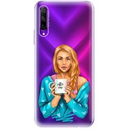 iSaprio Coffe Now - Redhead for Honor 9X Pro - Phone Cover