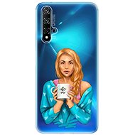 iSaprio Coffee Now - Redhead for Huawei Nova 5T - Phone Cover