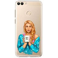 iSaprio Coffe Now - Redhead for Huawei P Smart - Phone Cover