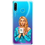 iSaprio Coffe Now - Redhead for Huawei P30 Lite - Phone Cover