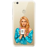 iSaprio Coffee Now - Redhead for Huawei P9 Lite (2017) - Phone Cover