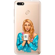 iSaprio Coffe Now - Redhead for Huawei P9 Lite Mini - Phone Cover